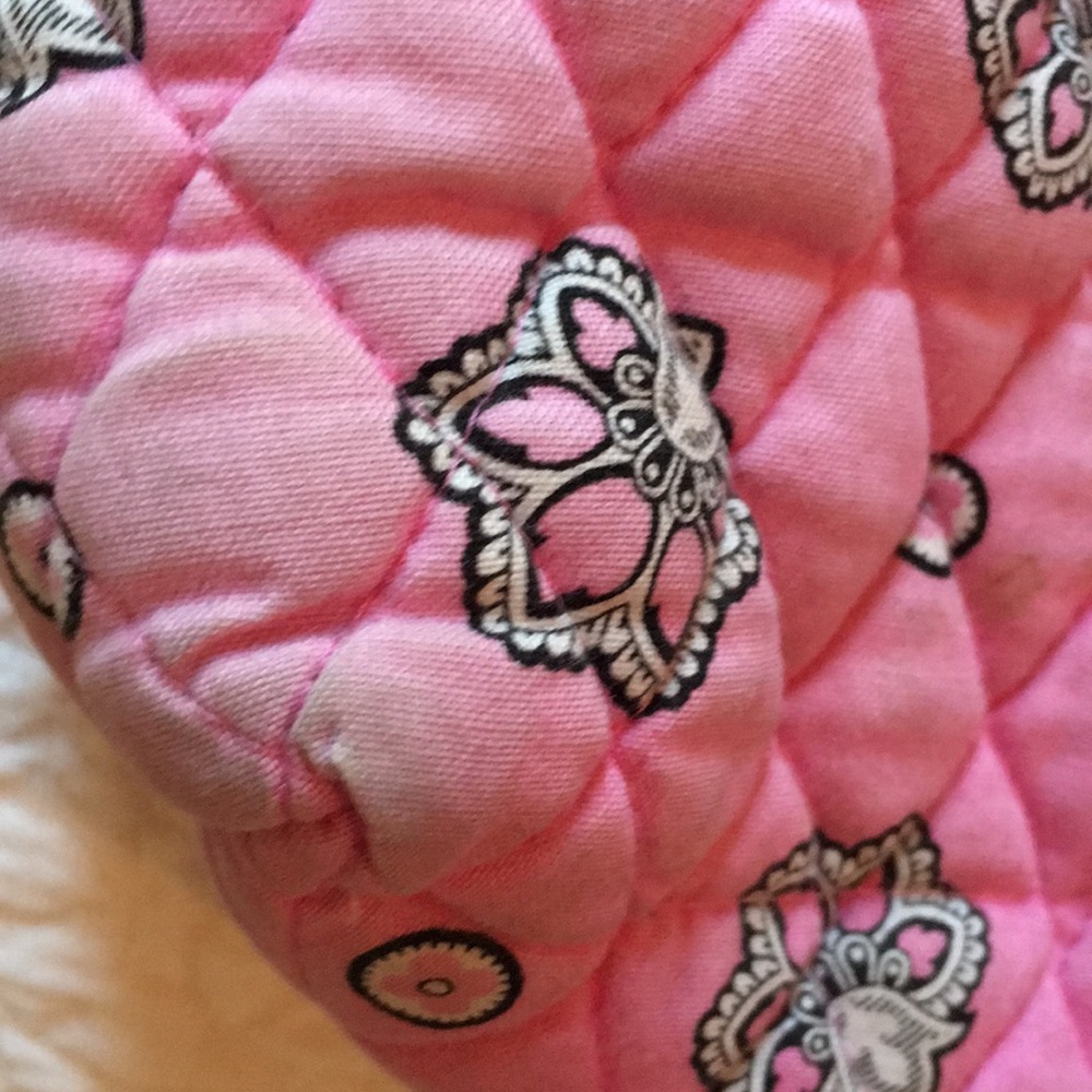 Vintage Vera Bradley pink tote - Picture 6 of 11